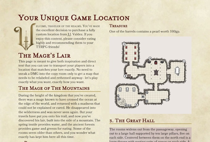 create a location for your dnd game